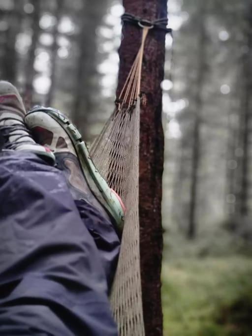 Treetop Ekne - Hytte I Skogen Med Hengebru Hotel Levanger Buitenkant foto