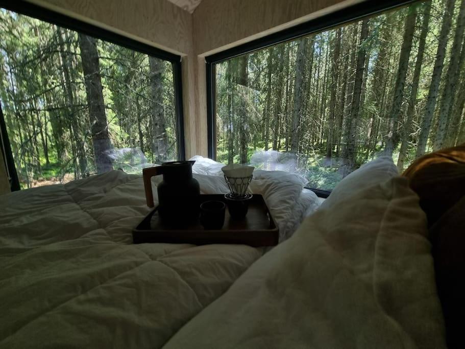 Treetop Ekne - Hytte I Skogen Med Hengebru Hotel Levanger Buitenkant foto